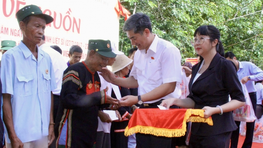 Nhiều hoạt động tri ân người có công, các gia đình chính sách